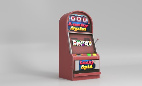 Rabah machine game machine 3d model