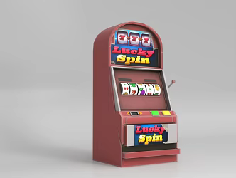 Rabah machine game machine 3d model