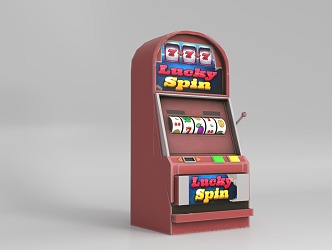 Rabah machine game machine 3d model