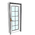 Various Interior Door Styles With Different Panel And Glass Designs