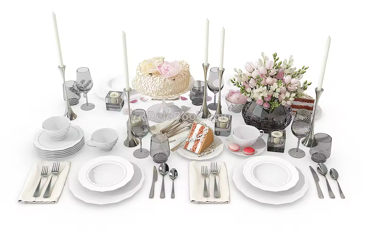 Tableware 3d model