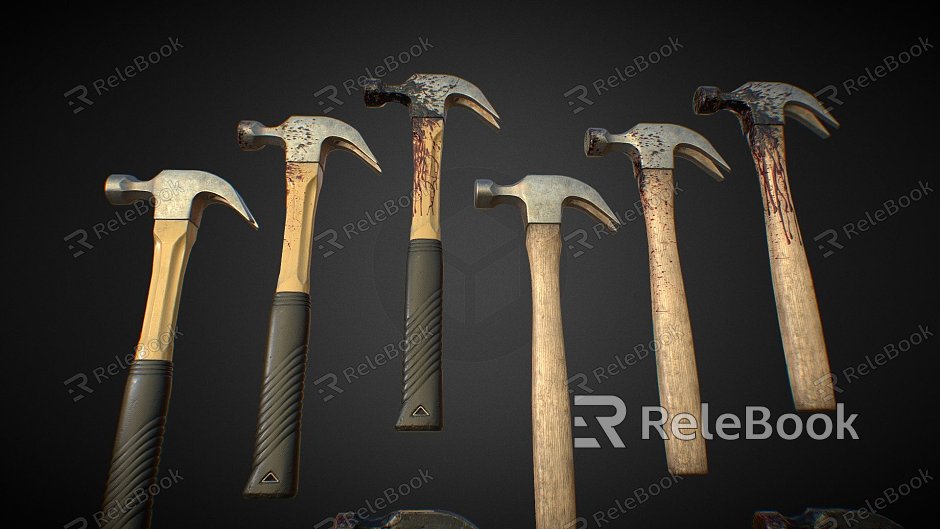 Bloody Hammer Weapons model