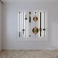 Modern Wall Lamp Long Strip Light 3d model