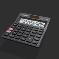 CASIO MJ-12 Calculator With Digital Display And Function Buttons