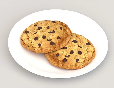 Cookies are fun. 3d model