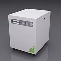 Laboratory Holm Equipment With White Cabinet Control Panel Green Logo And Wheels