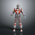 Sci-Fi Armor Alien Armor Sci-Fi Armor High-Tech Armor Futuristic Armor Alien Warrior Armor 3d model