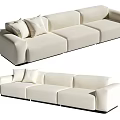 Modern Multiplayer Sofa 3d model
