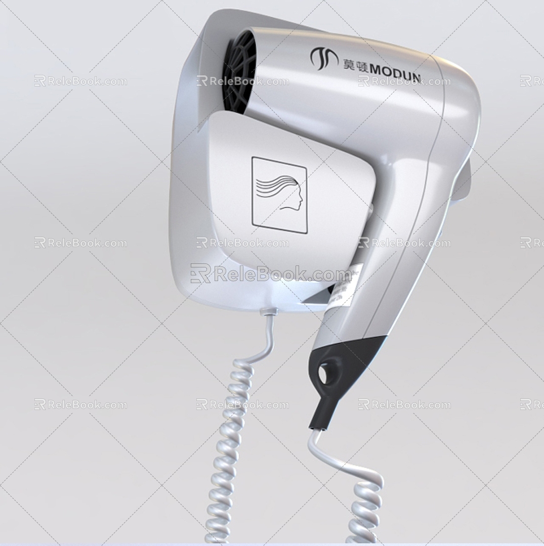 Morton Hair Dryer Electrical Appliances Hair Dryer Machine Electrical Appliances Daily Morton 3d model