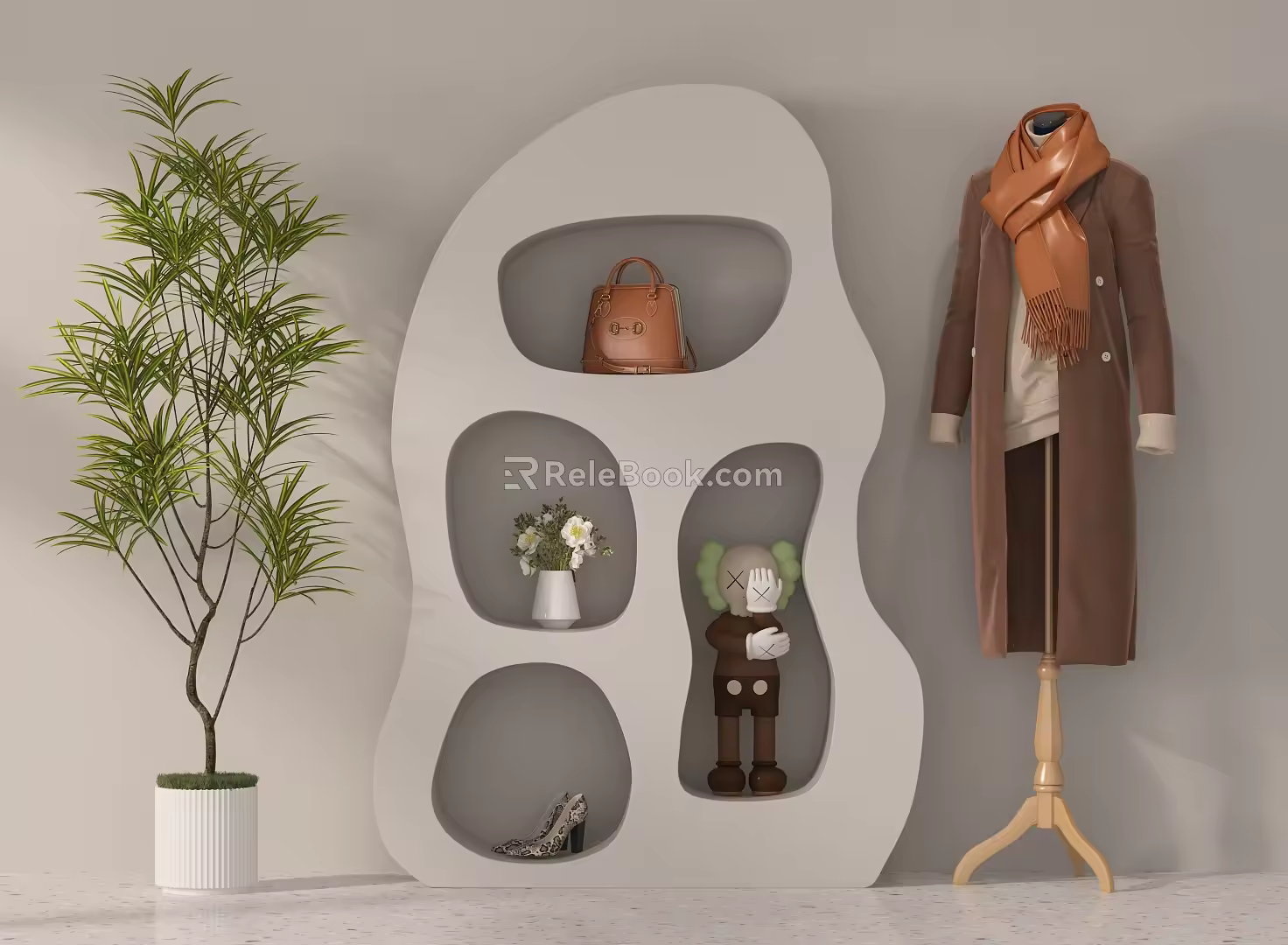 Showcase Shelf 3d model