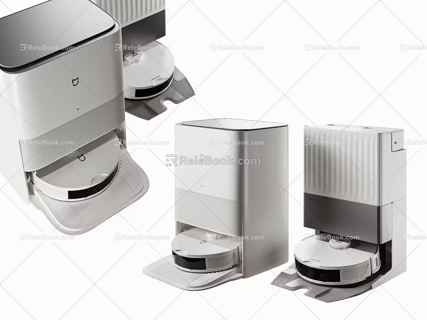 sweeping robot 3d model