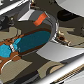 Luxury Modern Yacht Exterior Design With White Hull Upper Deck And Open Lounge