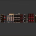 Assorted Stacked Books With Colorful Spines And Classic Bindings On White