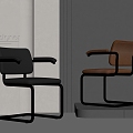 Modern Office Chair Boss Chair Conference Chair 3d model