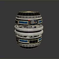 Sci-fi Capsule Space Capsule Hibernation Capsule Freezing Capsule Rest Capsule Rest Capsule 3d model
