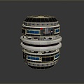 Sci-fi Capsule Space Capsule Hibernation Capsule Freezing Capsule Rest Capsule Rest Capsule 3d model