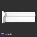 White Decorative Molding Trim For Interior Wall And Ceiling Design