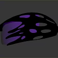 Protective Goggles With Black Frame And Purple Lens For Daily Use