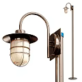 Retro street lamp 3d model