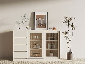 Modern Sideboard 3d model