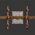 Gong Ancient Musical Instruments Classical Musical Instruments Percussion Instruments Music Equipment Music Equipment Realism 3d model