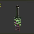 Traditional Vintage Household Stove With Wooden Structure And Tall Chimney Design