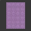 Stylish Square Rug with Geometric Pattern in Brown Beige and White Design