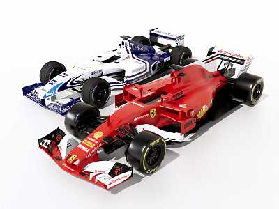 Formula 1 Racing 3d model