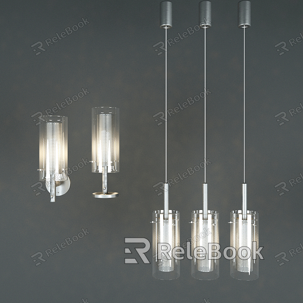 Modern lamp combination chandelier model