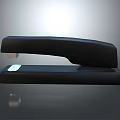 Black Modern Stapler As Daily Life Supplies With Smooth Surface For Office Use