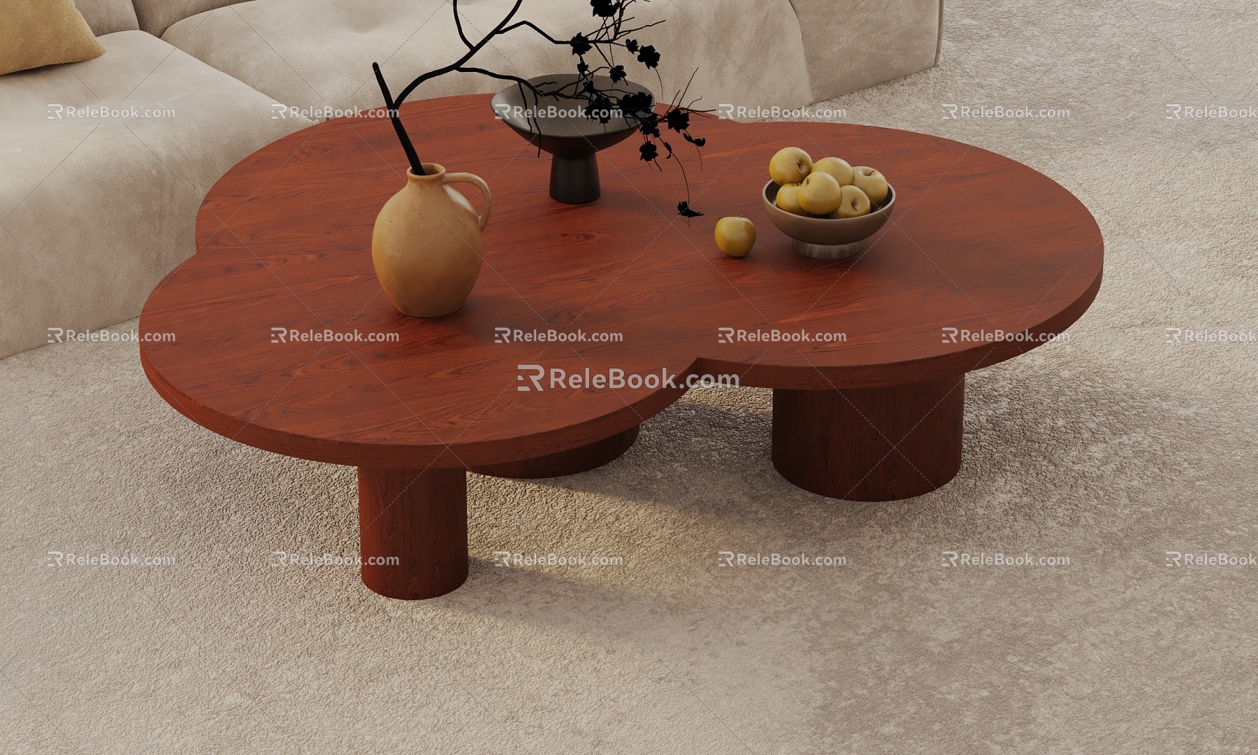 Coffee table 3d model