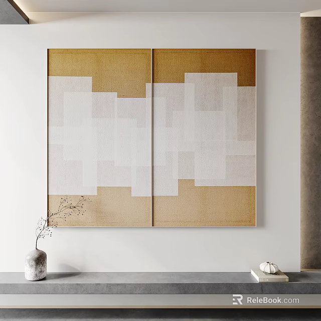 Modern Open Kitchen Interior Design With Island Counter And Appliances 3d model