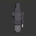 Infrared Steiner Laser Pistol Light Source Firearm Sight Firearm Device 3d model