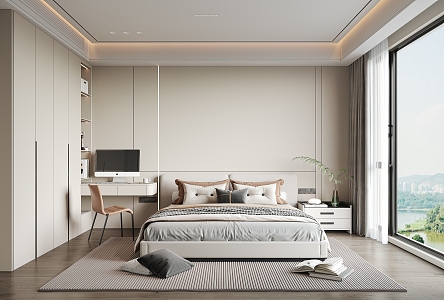 Modern Bedroom 3d model