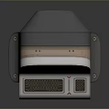Self Service Computer Terminal With ID Scan Display Screen And Control Panel