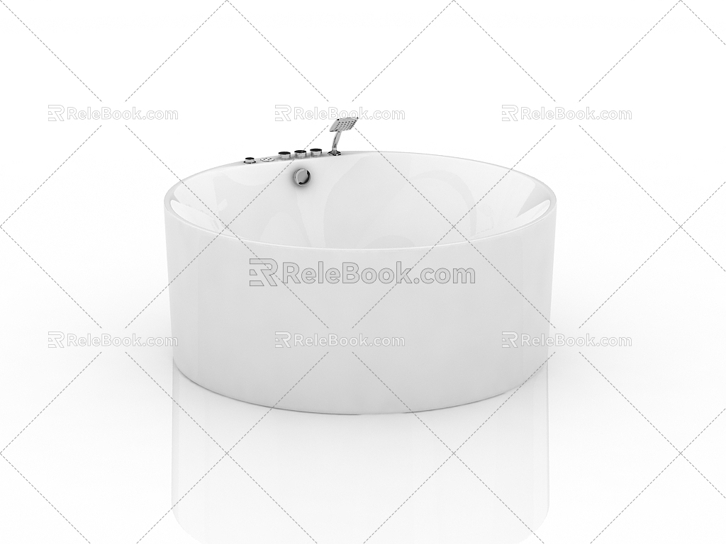 Modern Bathtub 3d model