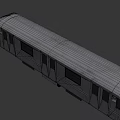 Silver Subway Train With Number 7 American Flag And Car 175 Exterior Details