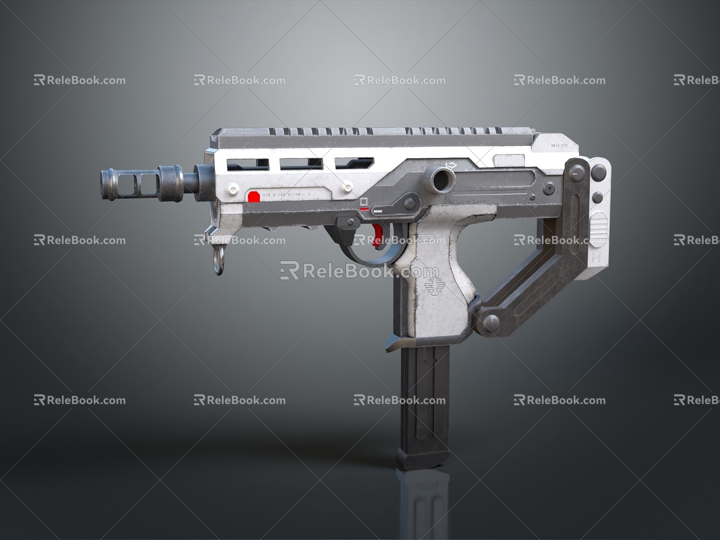 modern gun rifle semi-automatic rifle combat rifle battle rifle model