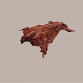 Roasted Meat Food With Crispy Exterior And Juicy Interior Texture