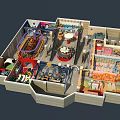 Colorful Spacious Commercial Mall Indoor Children Playground Layout Design With Multiple Fun Amusement Facilities