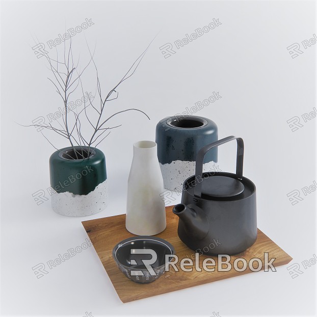 New Chinese Vase Vase Utensils model