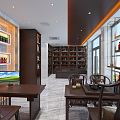 New Chinese Tobacco Hotel Tea Wine Store 3d model