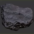 Three Dimensional Porous Purple Natural Stone With Irregular Textured Surface For Interior Decor