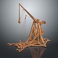 Modern Crane Old Crane Ancient Crane Heavy Duty Tower Crane Tower Crane 3d model