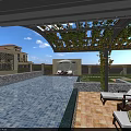 Stunning Garden Landscape Design With Luxury Villa Lush Trees Flowers And Waterfront