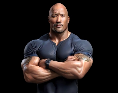 Johnson Stones Johnson Muscle Men Fitness Men Fast and Furious WWE Hollywood Star Oscar 3d model