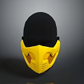 Gas Mask Science Fiction Gas Mask Gas Mask Respirator Breathing Mask Biochemical Mask Science Fiction Mask 3d model