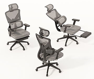 Modern office chair 3d model