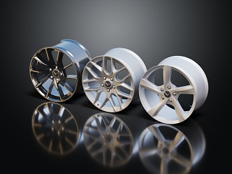 Hyundai tire wheels Volkswagen wheels Volkswagen tires new tires 3d model