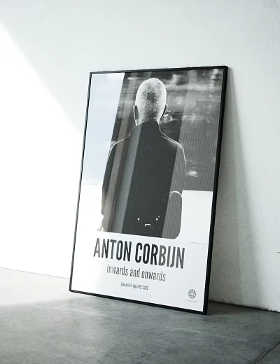 Anton Corbin Awards And Covers Wall Art Poster With Back View Figure 3d model